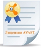 Файлы лицензии Avast