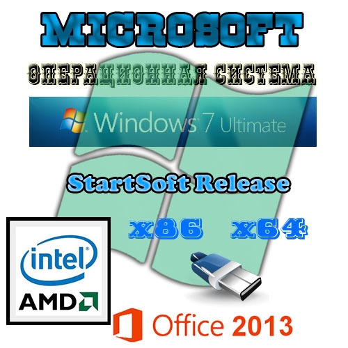 Windows 7 Ultimate SP1 x32 x64 Plus PE Office 2013 34-35 2015 torrent