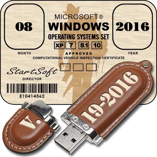 Microsoft Windows Operating Systems Set ALL In One StartSoft
