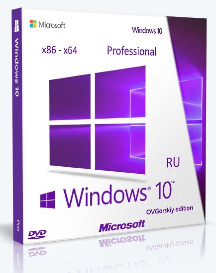 Microsoft Windows 10 Professional VL x86-x64 1803 RS4 RU by OVGorskiy