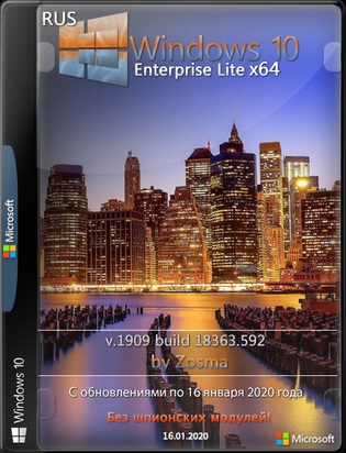 Windows 10 Enterprise x64 Lite 1909