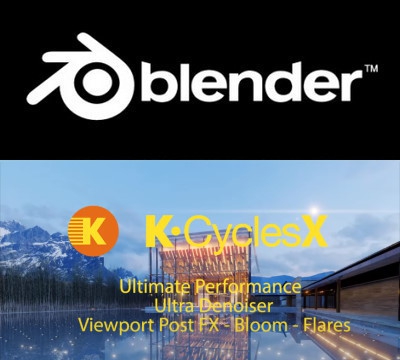 Blender K-CyclesX RTX 2021 Portable