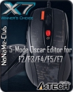 X7 5-Mode Oscar Editor for F2/F3/F4/F5/F7 mouse V03