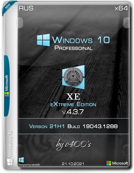 Windows 10 Professional 21H1 x64 XE