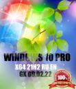 Windows 10 PRO 21H2 x64 RU EN [GX]