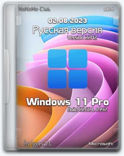 Windows 11 Pro x64 Version 22H2