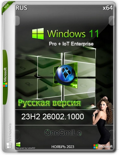 Windows 11 Pro 23H2 x64 Русская