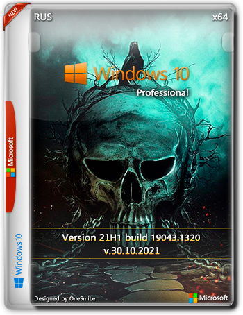 Windows 10 PRO 21H1 x64 Rus