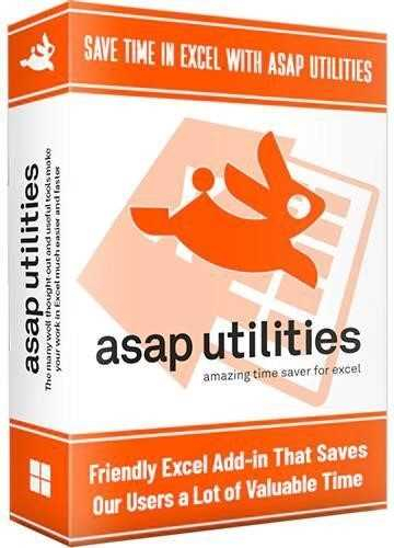 ASAP Utilities for Excel Home and Student