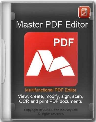 Master PDF Editor